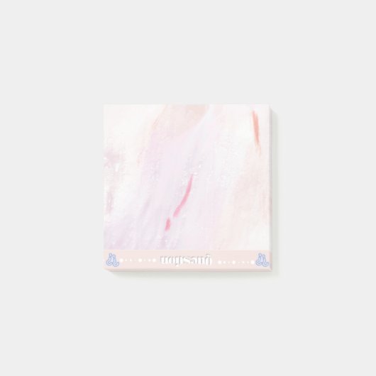 Post-it® Annotation de lecture acrylique Question (Devant)