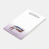 Post-it® Anomalocaris animal préhistorique (Incliné)