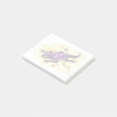 Post-it® Anteosaurus Bain De Soleil Avec Casque. (Incliné)