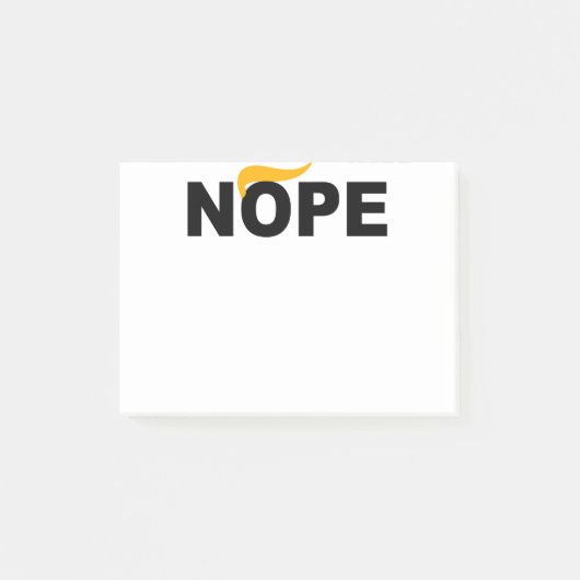 POST-IT® ANTI-TRUMP DU NOPE (Devant)