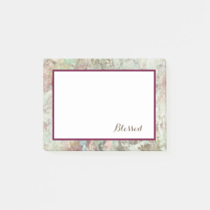 Post-it® Antique Floral Victoria Vieux Monde /Conception de