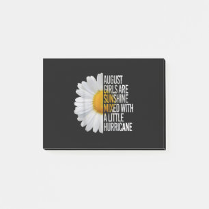 Post-it® Août Anniversaire Femme Cadeau Drôle Citation Cade