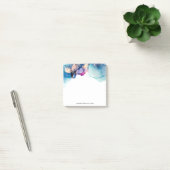 Post-it® *~* AP29 Yummy Turquoise Turquoise Gold Bold Abstr (Bureau)