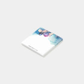 Post-it® *~* AP29 Yummy Turquoise Turquoise Gold Bold Abstr (Incliné)