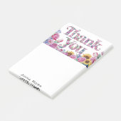 Post-it® *~* AP85 Fleurs Merci Gratitude + Manifesting (Incliné)