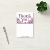 Post-it® *~* AP85 Merci Fleurs Gratitude Manifestation (Bureau)