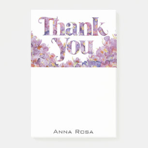 Post-it® *~* AP85 Merci Fleurs Gratitude Manifestation