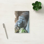 Post-it® Ape hood ~ Japonais Gorilla Manger (Bureau)