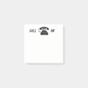 Post-it® APPELEZ MOI Vieux mode Téléphone Rotary Dial