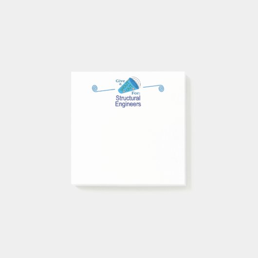 Post-it® Applaudir les ingénieurs en structure (Devant)