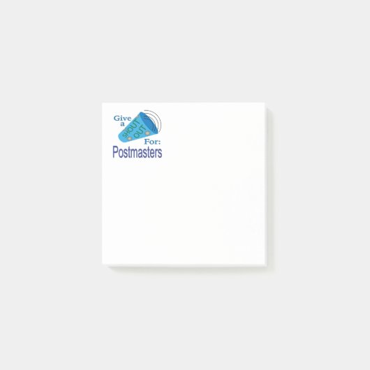 Post-it® Applaudissement pour les facteurs (Devant)