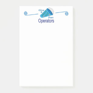 Post-it® Applaudissement pour les Opérateurs