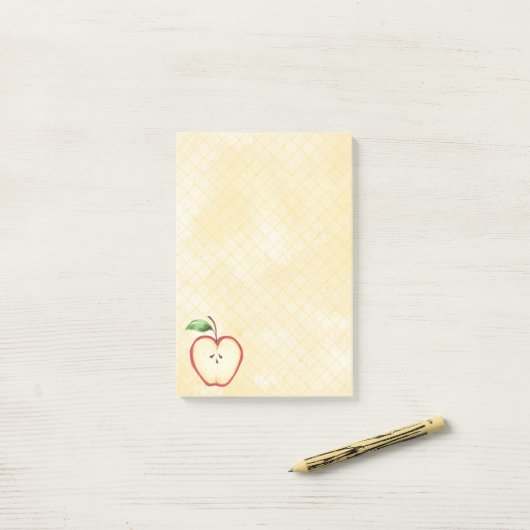 Post-it® Apple (Sur un bureau)