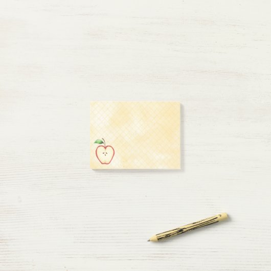 Post-it® Apple (Sur un bureau)