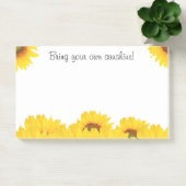 Post-it® Apportez vos propres tournesols (Bureau)