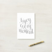 Post-it® Appréciez chaque moment 2 (Sur un bureau)