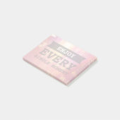 Post-it® Appréciez chaque seul moment (Incliné)