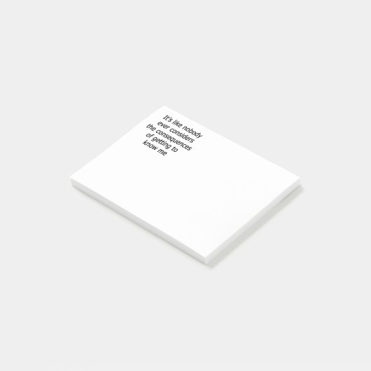 Post-it® Apprendre à me connaître (Incliné)