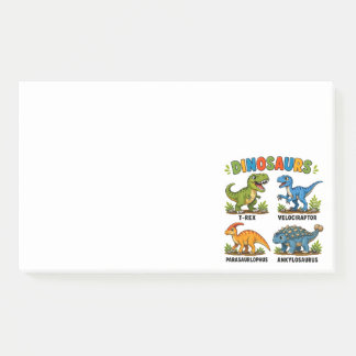 Post-it® Apprentissage des espèces de dinosaures pour les e