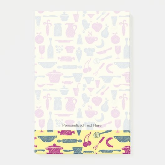 Post-it® Approvisionnements de cuisine (Devant)