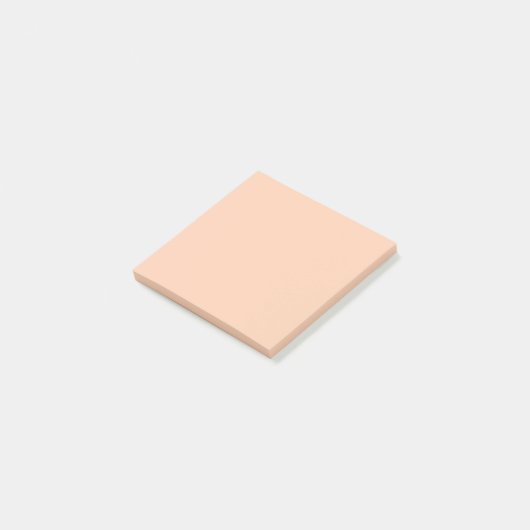 Post-it® Apricot (couleur solide) (Incliné)