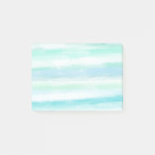 Post-it® Aqua Mint Bleu Aquarelle Blancs (Devant)