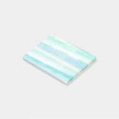 Post-it® Aqua Mint Bleu Aquarelle Blancs (Incliné)