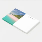 Post-it® Aquamarine Ocean Tropical Beach Scenic (Incliné)