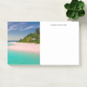 Post-it® Aquamarine Ocean Tropical Beach Scenic (Bureau)