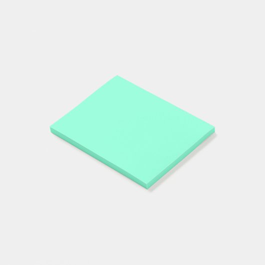 Post-it® Aquamarine uni (Incliné)