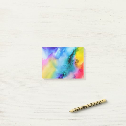 Post-it® Aquarelle (Sur un bureau)