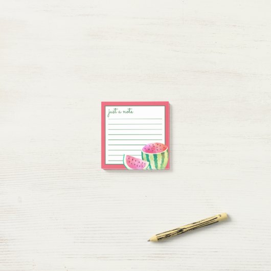 Post-it® Aquarelle (Sur un bureau)