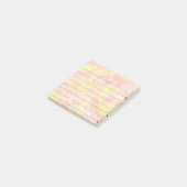 Post-it® Aquarelle 3x3 liée personnalisée (Incliné)