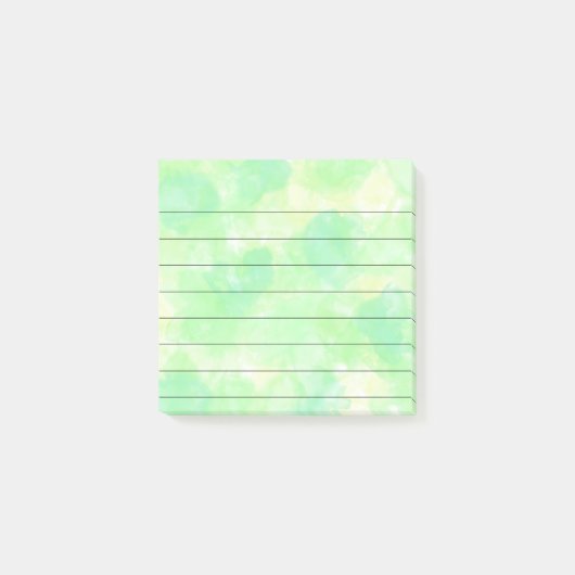 Post-it® Aquarelle 3x3 liée personnalisée (Devant)