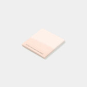 Post-it® Aquarelle Abstraite Orange Pâle (Incliné)