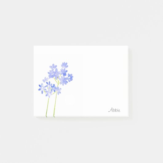 Post-it® Aquarelle Agapanthus (Devant)