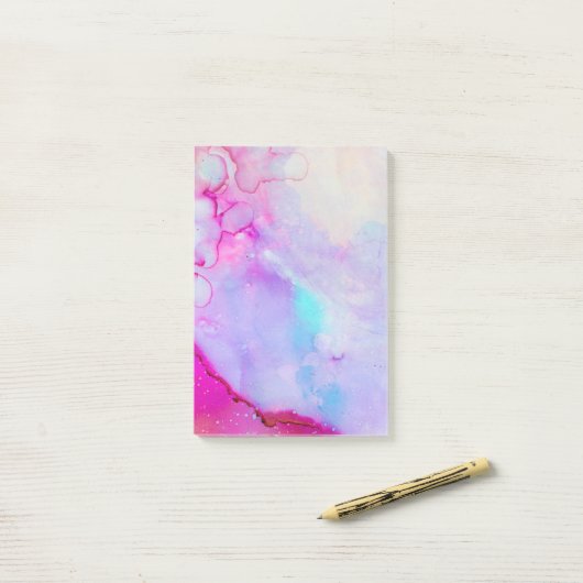 Post-it® Aquarelle Art 12 (Sur un bureau)