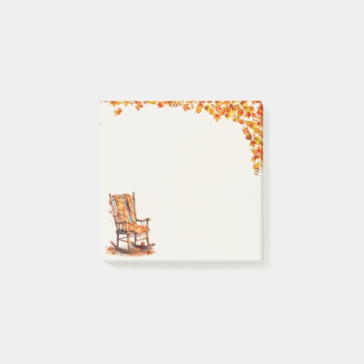 Post-it® Aquarelle Autumn Rocking (Devant)