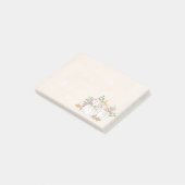 Post-it® Aquarelle blanche et Citrouille or (Incliné)