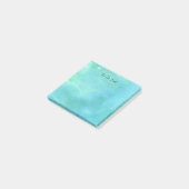 Post-it® Aquarelle bleue (Incliné)