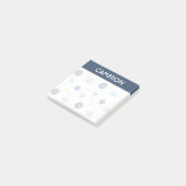 Post-it® Aquarelle Blue Space Planet Motif (Incliné)