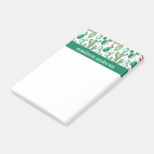 Post-it® Aquarelle Boho Cactus Motif (Incliné)