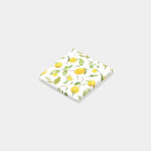 Post-it® Aquarelle Citron & Feuilles 2 (Incliné)