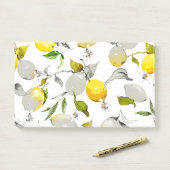 Post-it® Aquarelle citrons 20 (Sur un bureau)