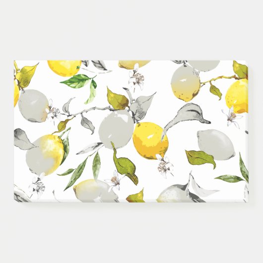 Post-it® Aquarelle citrons 20 (Devant)