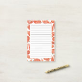 Post-it® Aquarelle Citrouilles Automne Thème Post-it Notes (Sur un bureau)