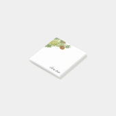 Post-it® Aquarelle cônes de la branche de pin vert (Incliné)