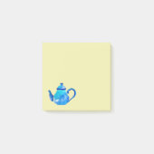Post-it® Aquarelle couleur bleu teapot (Devant)