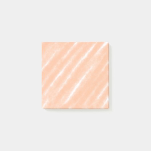 Post-it® Aquarelle couleur Fuzz Peach Motif Abstrait (Devant)