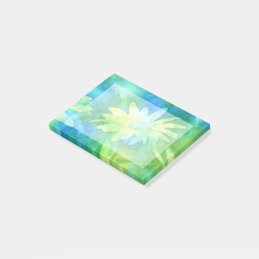 Post-it® Aquarelle Dancing Daisy (Incliné)